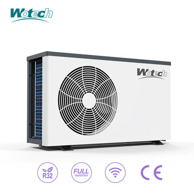 주문 수영 12kw 수영장 열 펌프 R32 전체 인버터 가정용 물 흐름 속도 4-6m3/H 온라인 제조