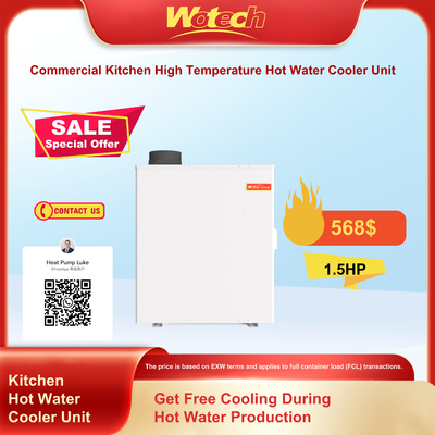 주문 Commercial Kitchen High Temperature Hot Water Cooling Unit, Continuous Hot Water, Cooling at No Extra Cost 온라인 제조
