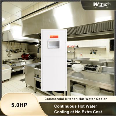 주문 R410a 5 HP Commercial Kitchen High Temperature Hot Water Cooling Unit 온라인 제조
