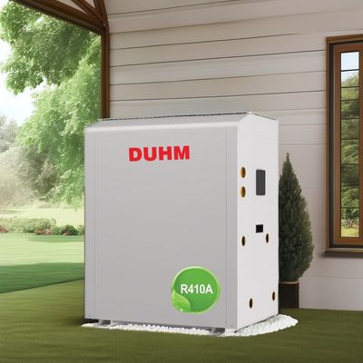 다재다능한 가정 31kW R410A 지상 소스 열 펌프 가유 철강으로 된 온도 가수