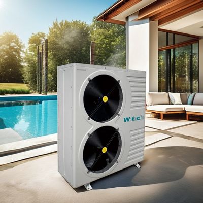 26KW 워텍 켜고 끄는 공기에서 물 온도 펌프 R32 수영용 냉장