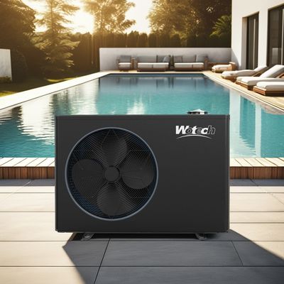 호텔 14KW R32 220V 켜고 끄는 수영장 히터 일정한 온도를위한 공기에서 물 온도 펌프