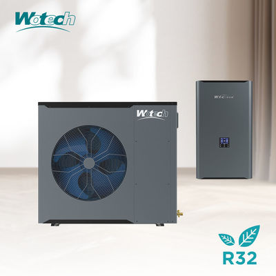워텍 CE 인증서 8kw R32 단일 단계 인버터 분할 열 펌프