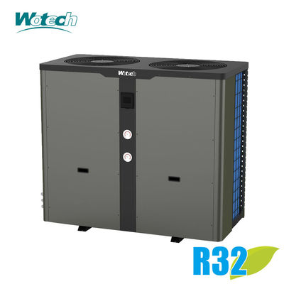 워텍 55Kw R32 수영장 열 펌프 OEM DC 켜고 끄는 전기 호텔 수영장 물 난방