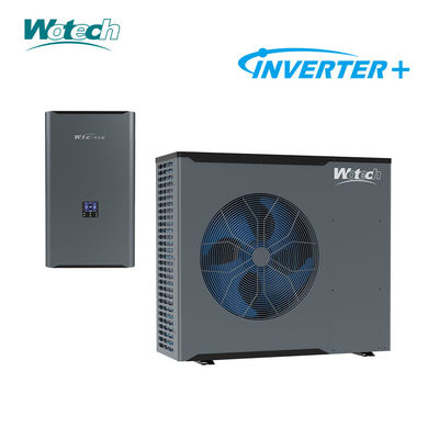 워텍 18kw 공기에서 물로 열 펌프 분할 R32 열 및 냉각을위한 유로 표준