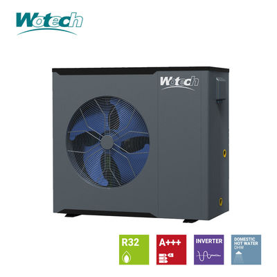 워텍 R32 단층 공기원 수열 펌프 18kw 가속 설치 및 집 안 냉각