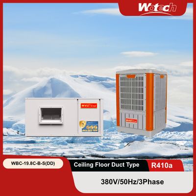증발성 물 냉각 AC 세트 바닥 천장 유관 실내 및 플라스틱 외관
